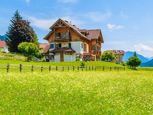 Hotel in den österreichischen Bergen