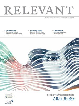 Titelseite der Ausgabe 4/2017 - Direktinvestitionen- Alles fließt