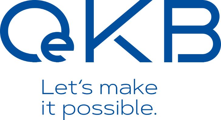 Das Logo der OeKB mit Unterzeilen „Oesterreichische Kontrollbank AG“ und www.oekb.at